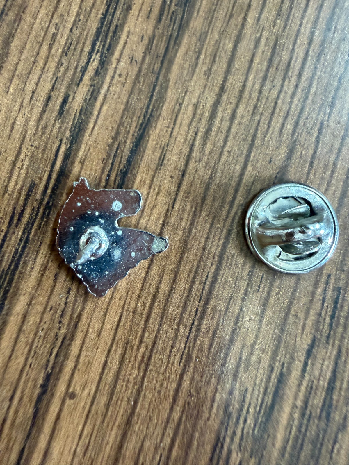Vintage Silver Tone Horse Head Lapel Pin Equestrian Jewelry