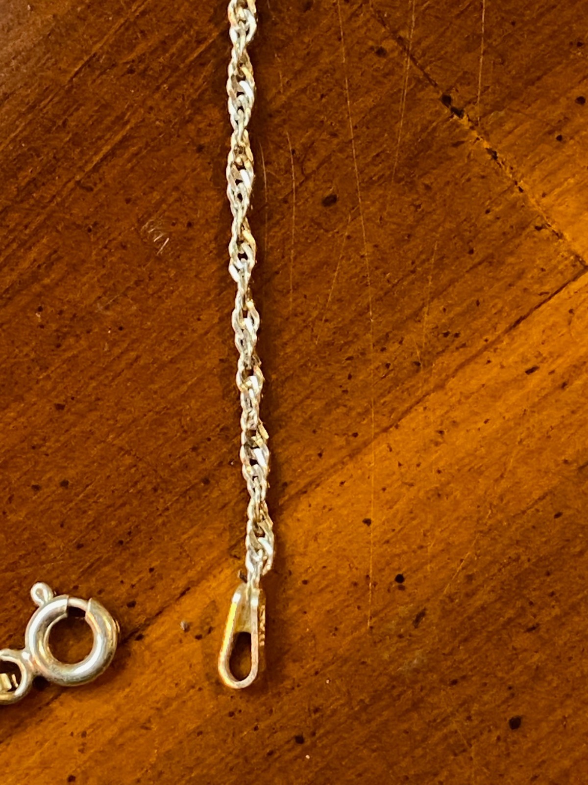 Italy 925 Sterling Silver Twist Rope Chain 18” Necklace P. LUX **FREE SHIPPING**