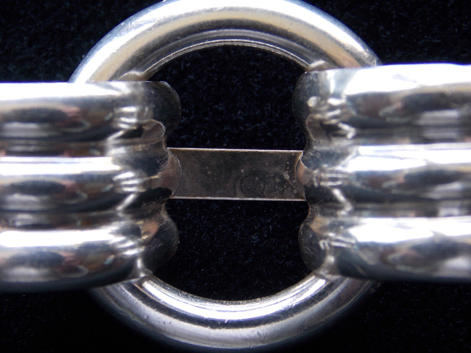 Vintage Los Castillo Taxco Mexico 925 Sterling Silver Scarf Pin Brooch 1942-1948