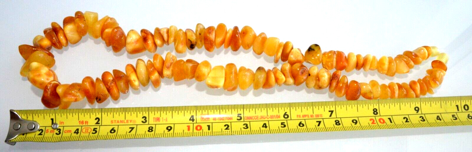 ✅52cm = 54gr RUSSIAN SOVIET BALTIC AMBER BEAD NECKLACE 琥珀 BRACELET STONE PENDANT