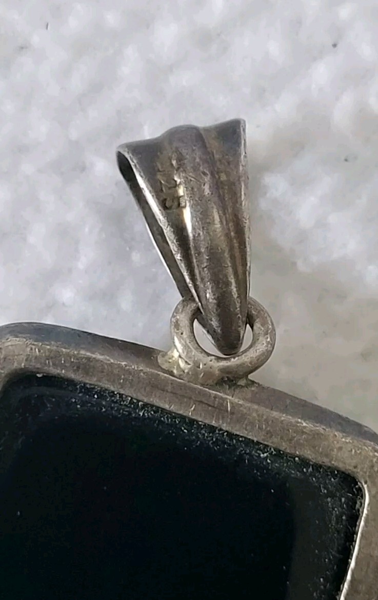 Rare Vtg Stones And Sterling Silver 925 Pendant And Ring 3 Pcs Set