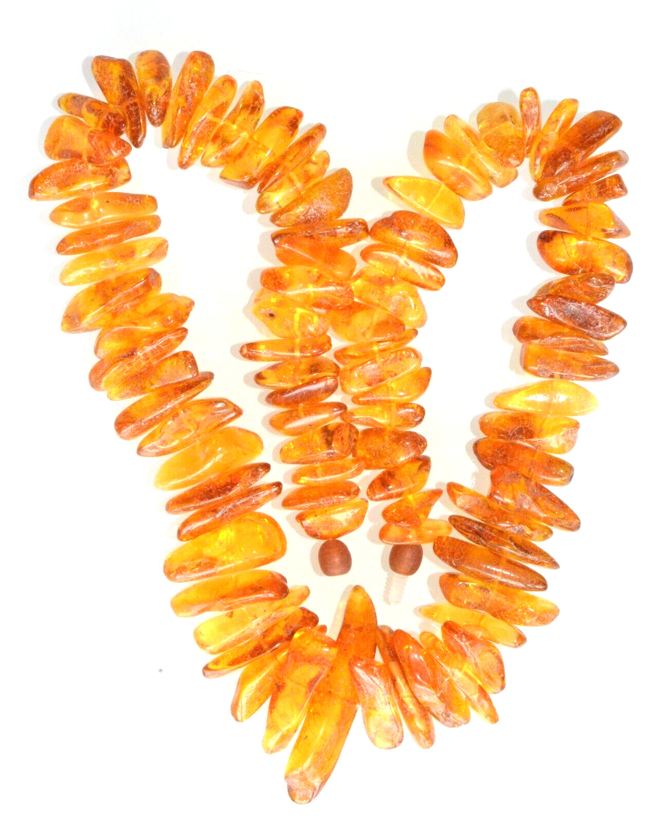 72gr RUSSIAN SOVIET BALTIC AMBER BEAD NECKLACE 琥珀 BRACELET STONE PENDANT EARRING