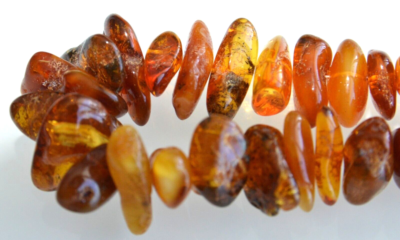✅55cm = 45gr RUSSIAN SOVIET BALTIC AMBER BEAD NECKLACE 琥珀 BRACELET STONE PENDANT