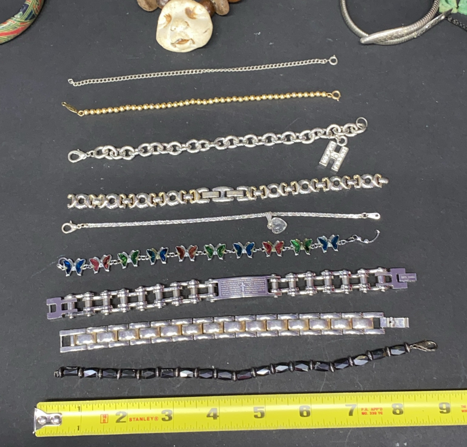 Vintage Modern Fashion Designer Jewlery Lot 3 Lb Marc Jacobs Cuff Bangle U53