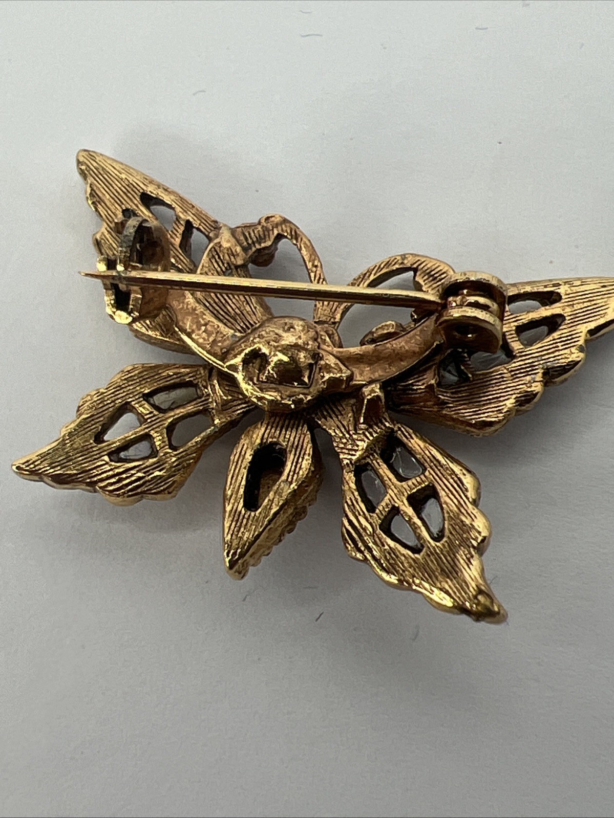 Vintage Butterfly Brooch Lot Signed Gerry’s Money Marvella Mother of Pearl READ