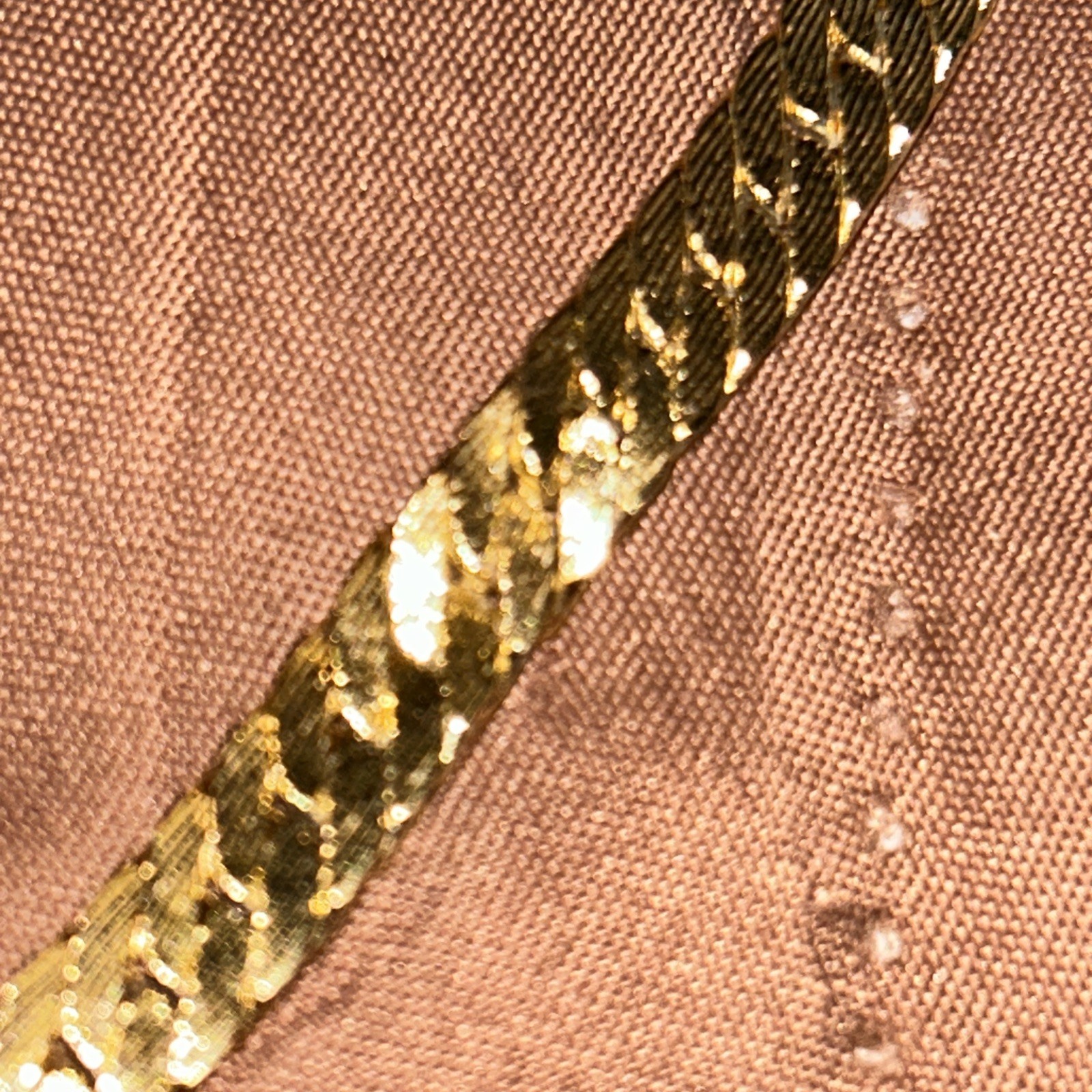 Vintage Gold Tone Monet Necklace Or Bracelets Not Sure