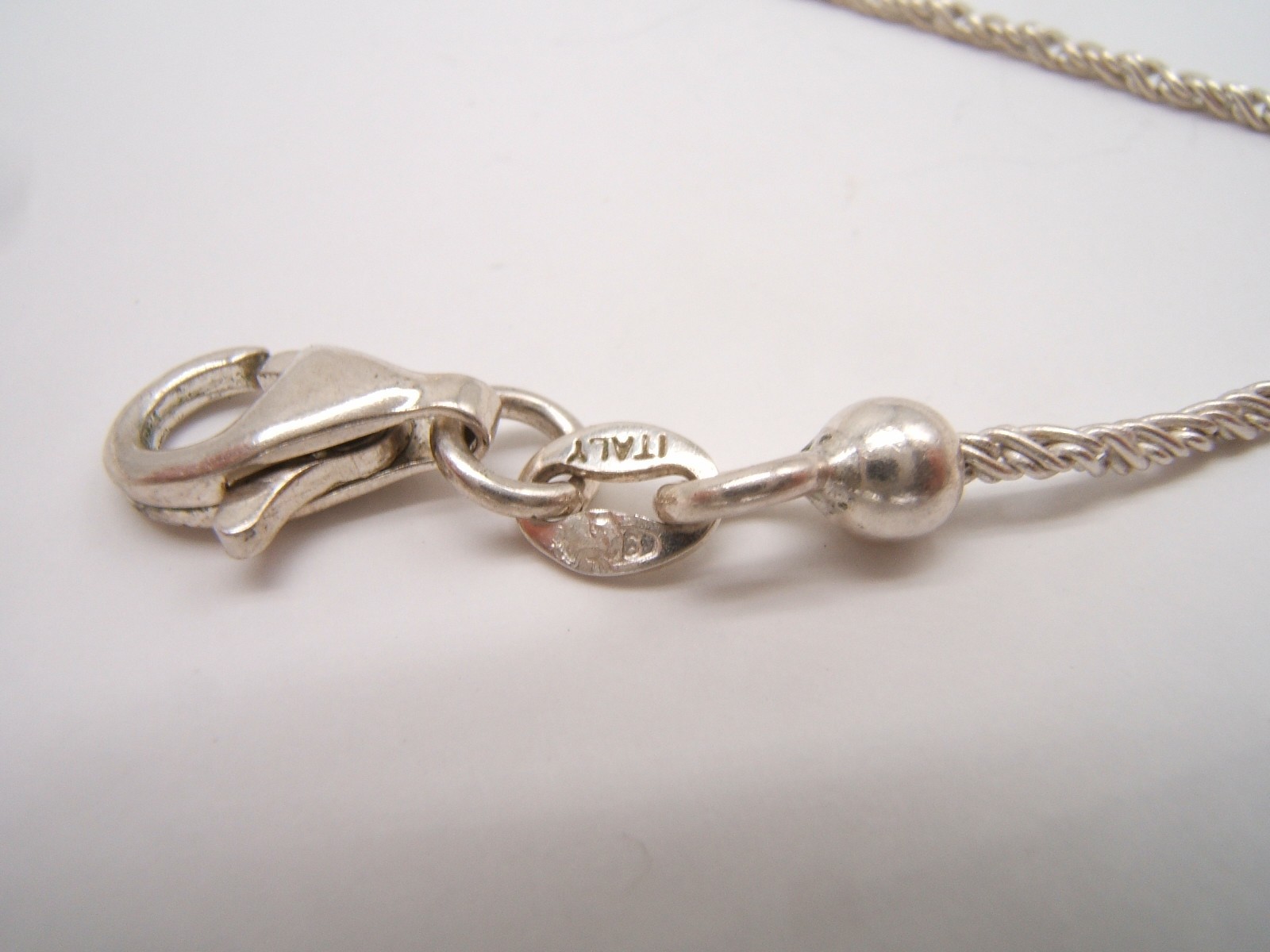 VTG MILOR HEART PENDANT NECKLACE LONG 18 3/4” LONG