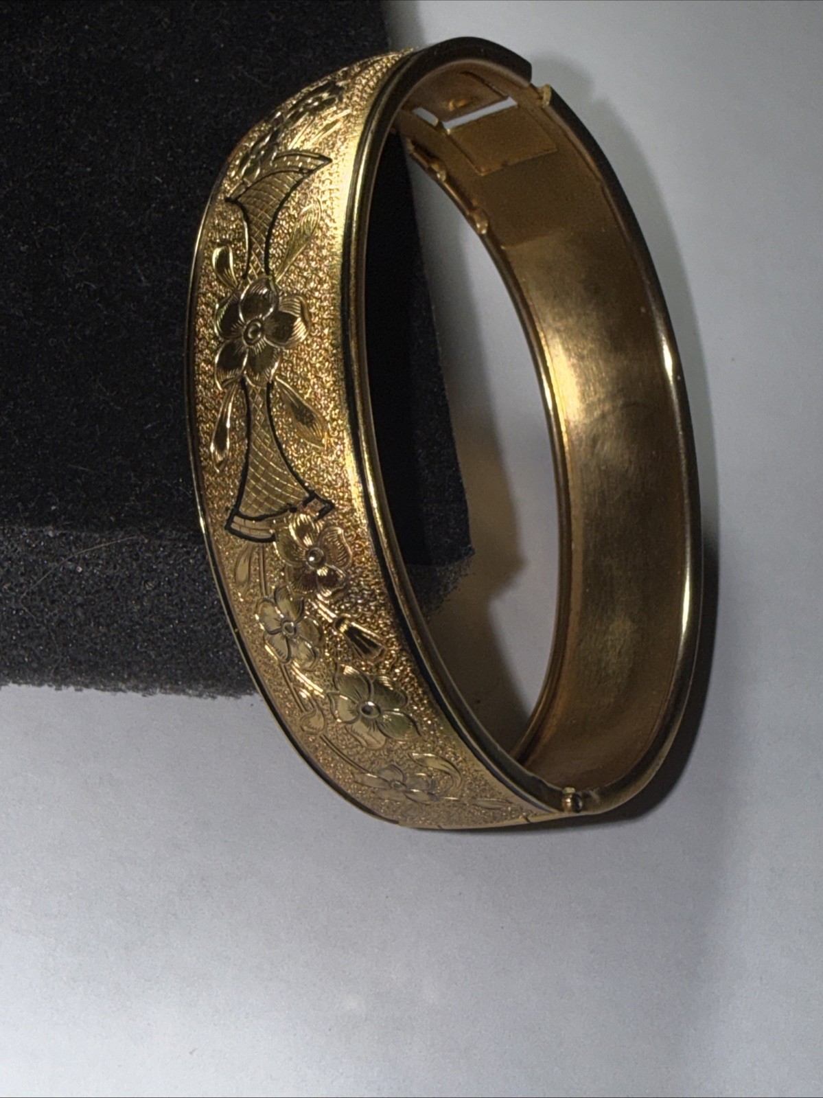 Bracelet Gold Filled 100 Year Old 6.5” 15mm Wide Antique Unmarked