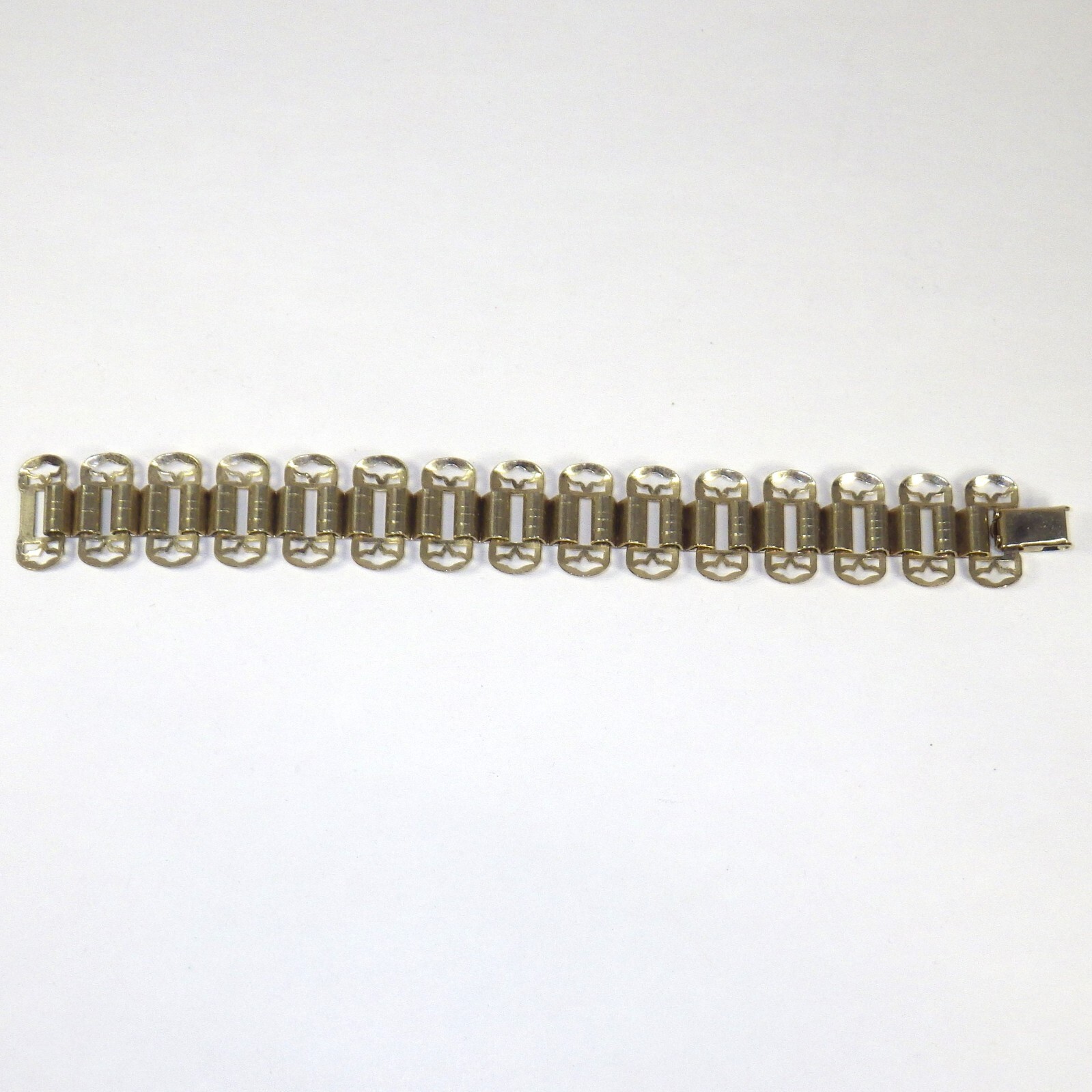 Orlando Florida gold tone hand painted souvenir bracelet Retro/Vintage 6.5″
