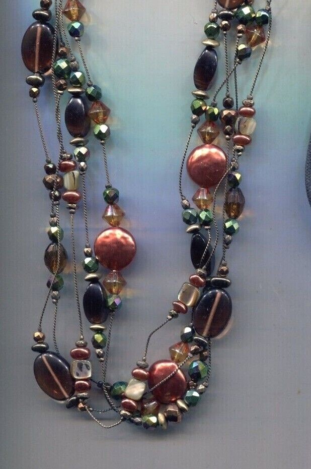 Coldwater Creek Glass Bead necklace