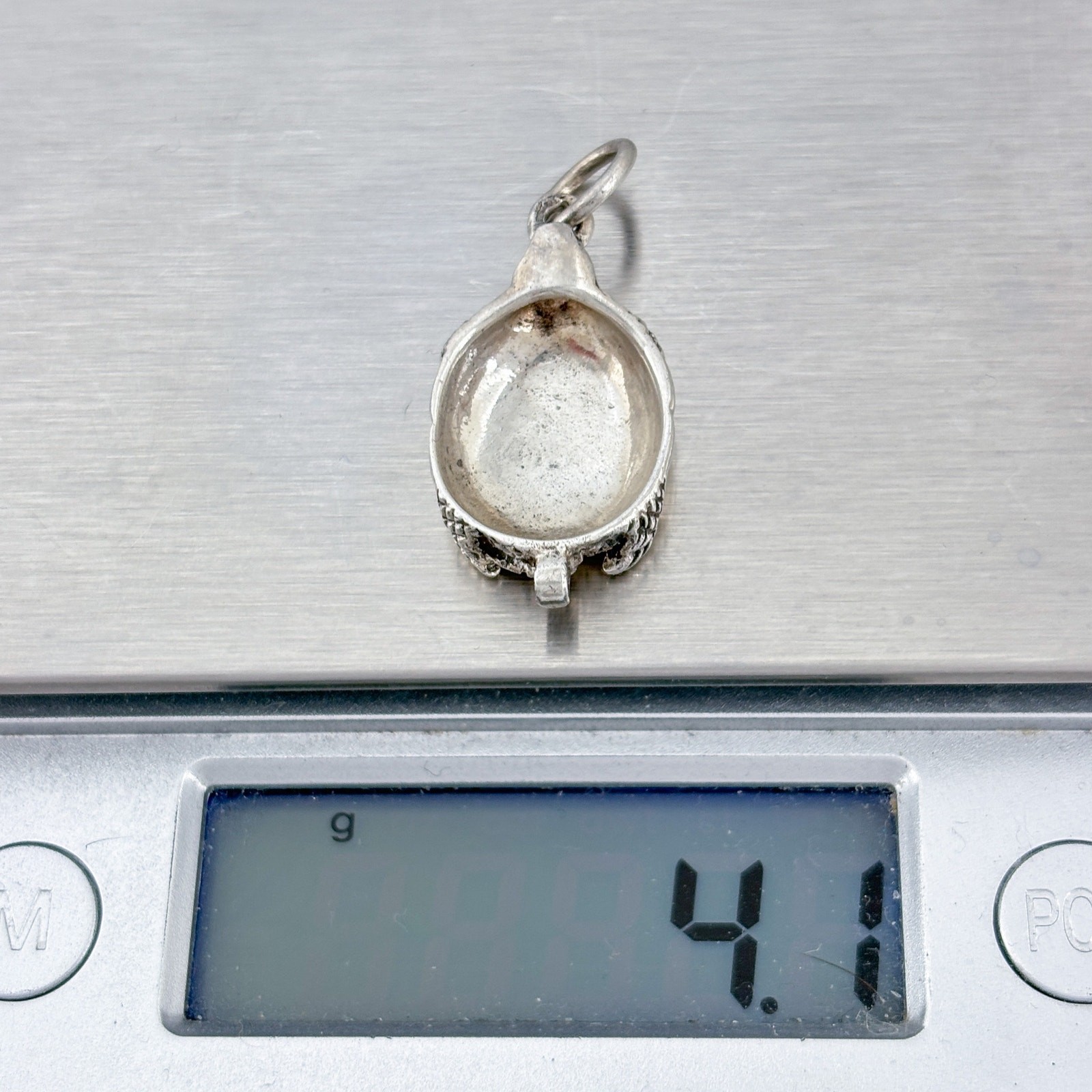 Vintage Sterling Silver 925 Turtle Charm