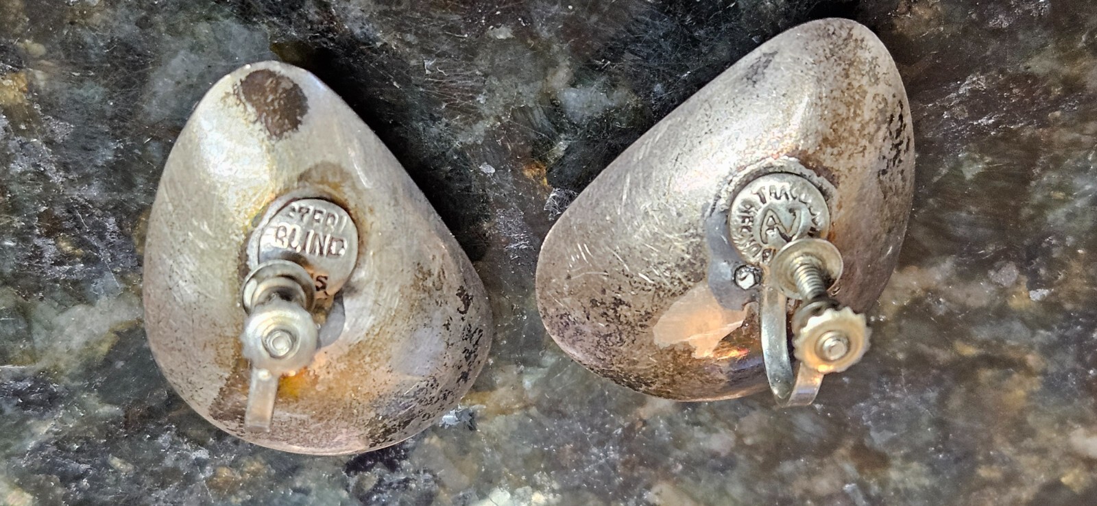 Vintage LOS CASTILLO Sterling Silver Bracelet Signed FREE Matching Earrings