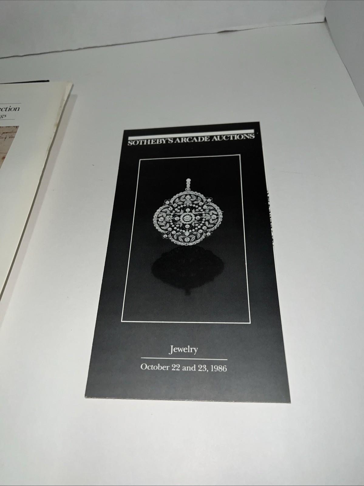 SOTHEBY’S MAGNIFICENT JEWELRY Auction Catalog 1986 New York 10/20-10/21/86 Vtg