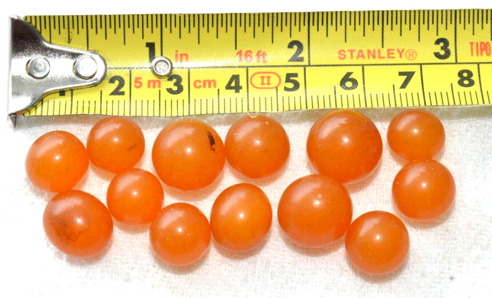 ✅ 10gr RUSSIAN SOVIET BALTIC SEA AMBER BOLLS NECKLACE 老琥珀 BEADS STONE ROCK PIN ☭