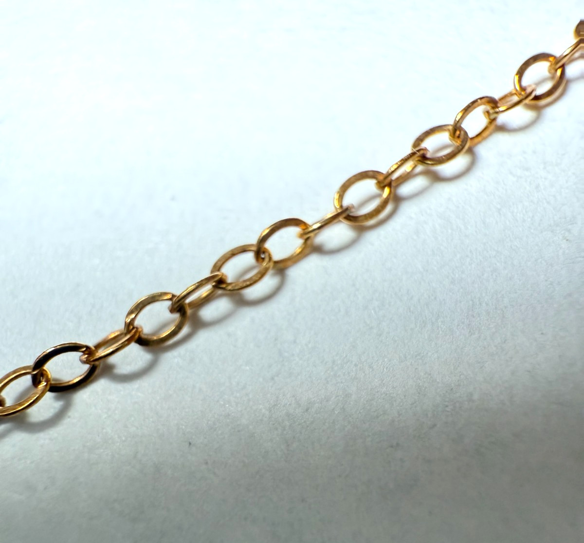 Vintage NOS Gold on Silver 925 Cz & Pearl Pendant & 1/20 14K GF 18″ Necklace