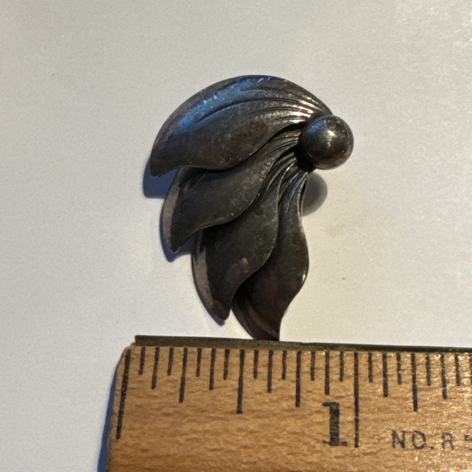 N.E. From (Niels Erik) Denmark Sterling Earrings Vintage Mid Century Modern