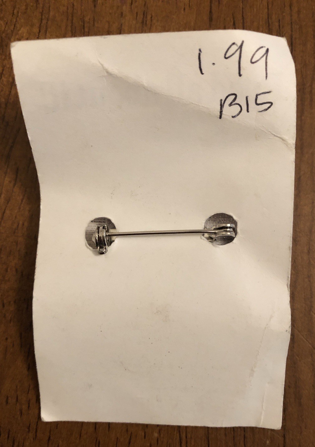Carolyn Foreman Titanic Newspaper Pin/Brooch – Read All About It (J1)