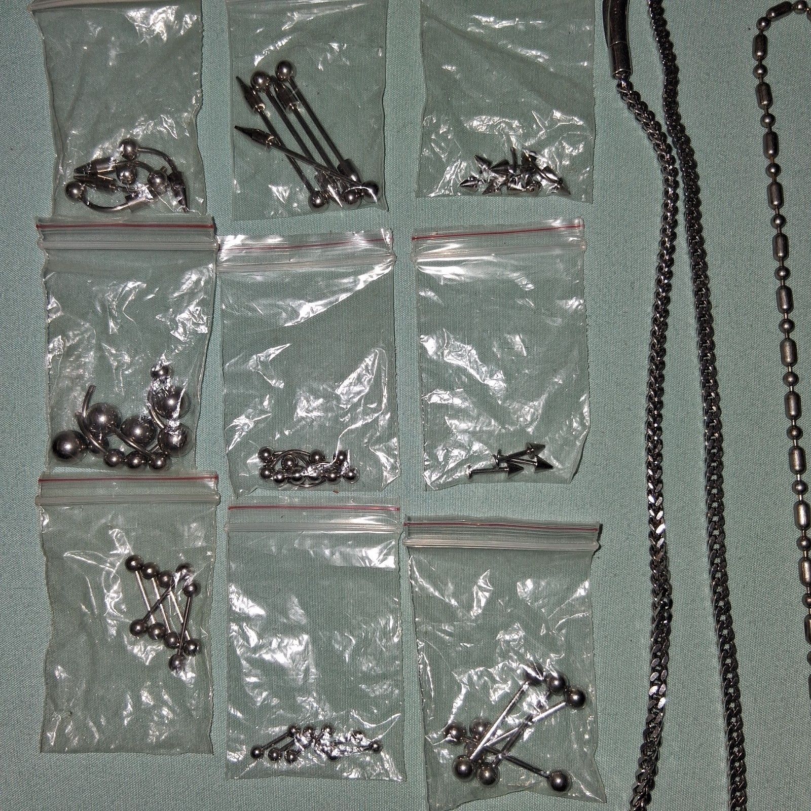 Unique/ALT/Goth/Punk Multi piece VTG to MOD Jewelry Lot
