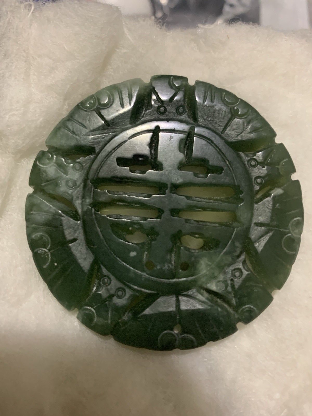 Dark Green And Snow White Jade – Health, Long Life