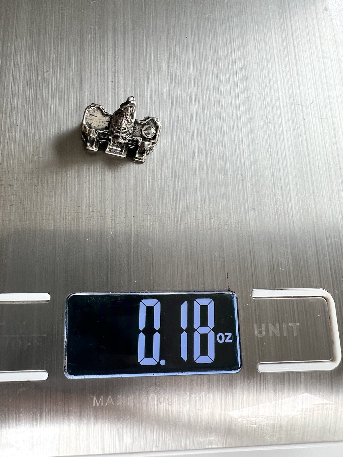 Sterling Silver Building Charm US Capital Buildings & Monuments Theme, NOS