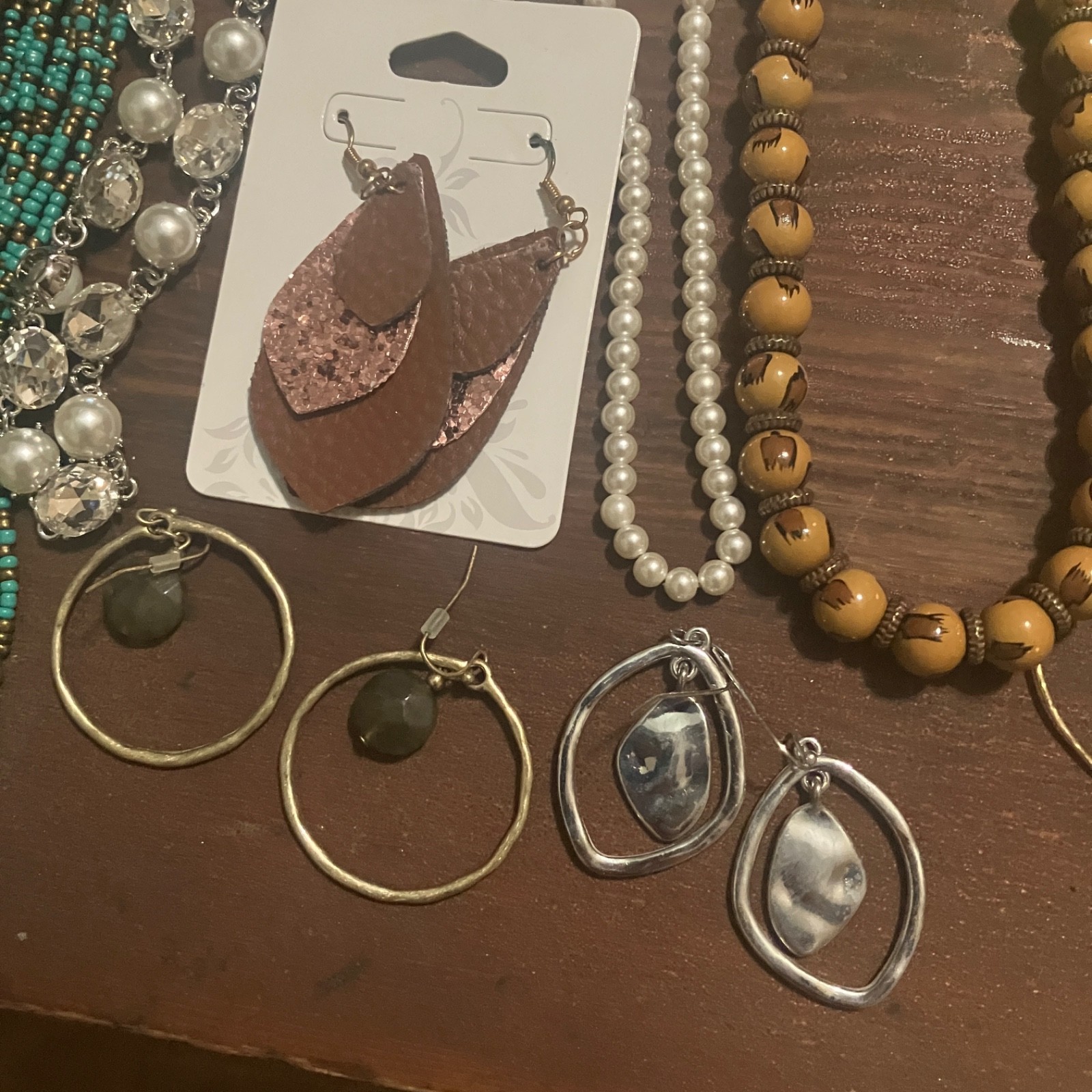 Lot of Modern Costume / Craft Jewelry estate resell