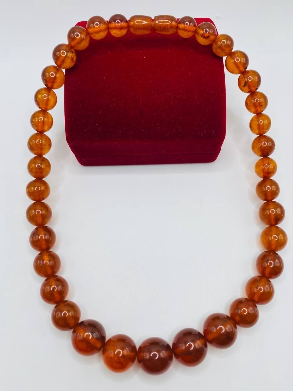 Vintage Kaliningrad USSR Original Amber Beads 40 g