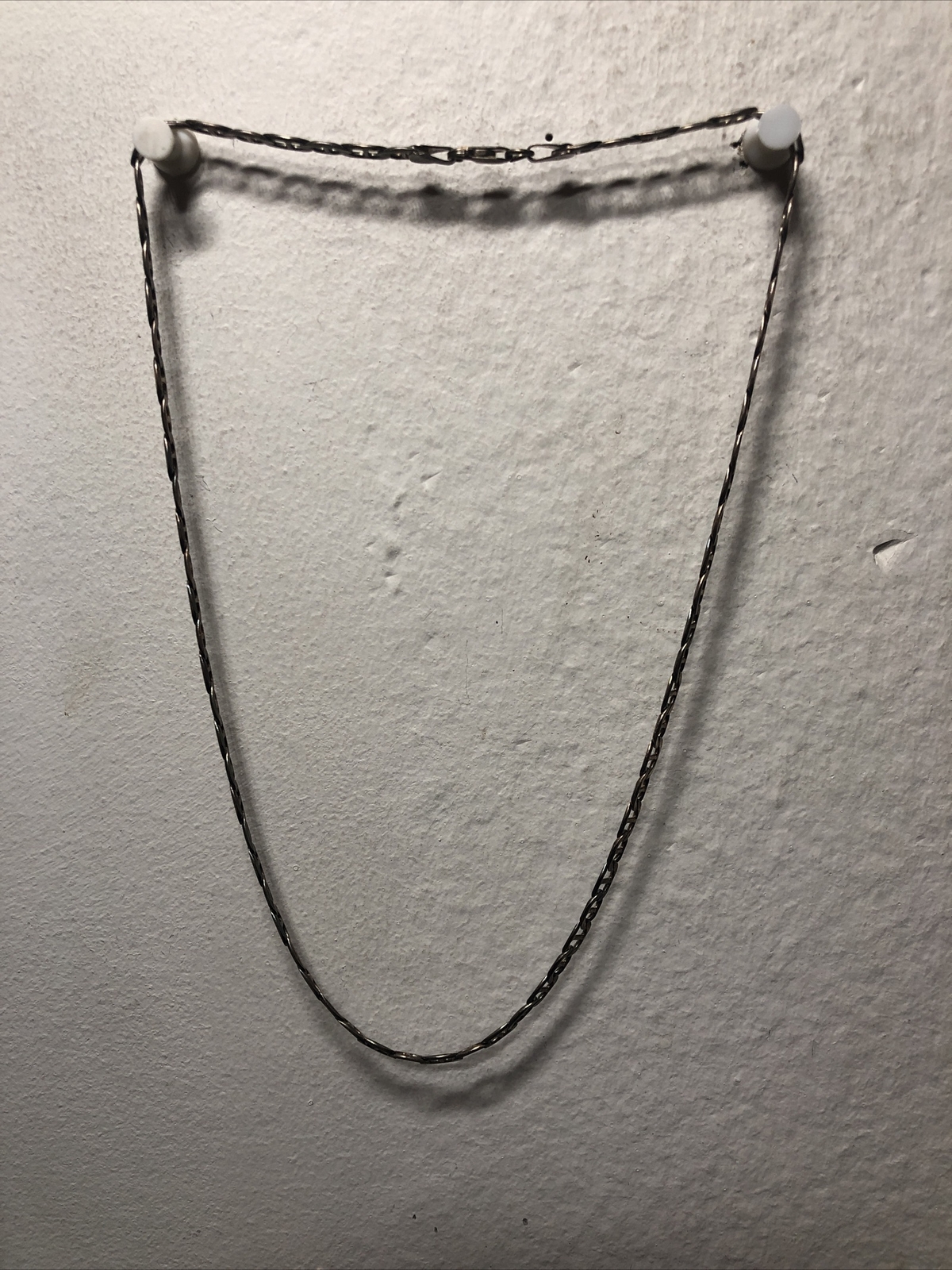 3?. Vintage Sterling 925 Anchor Mariner link Chain Necklace Italy 20″, 15.3g