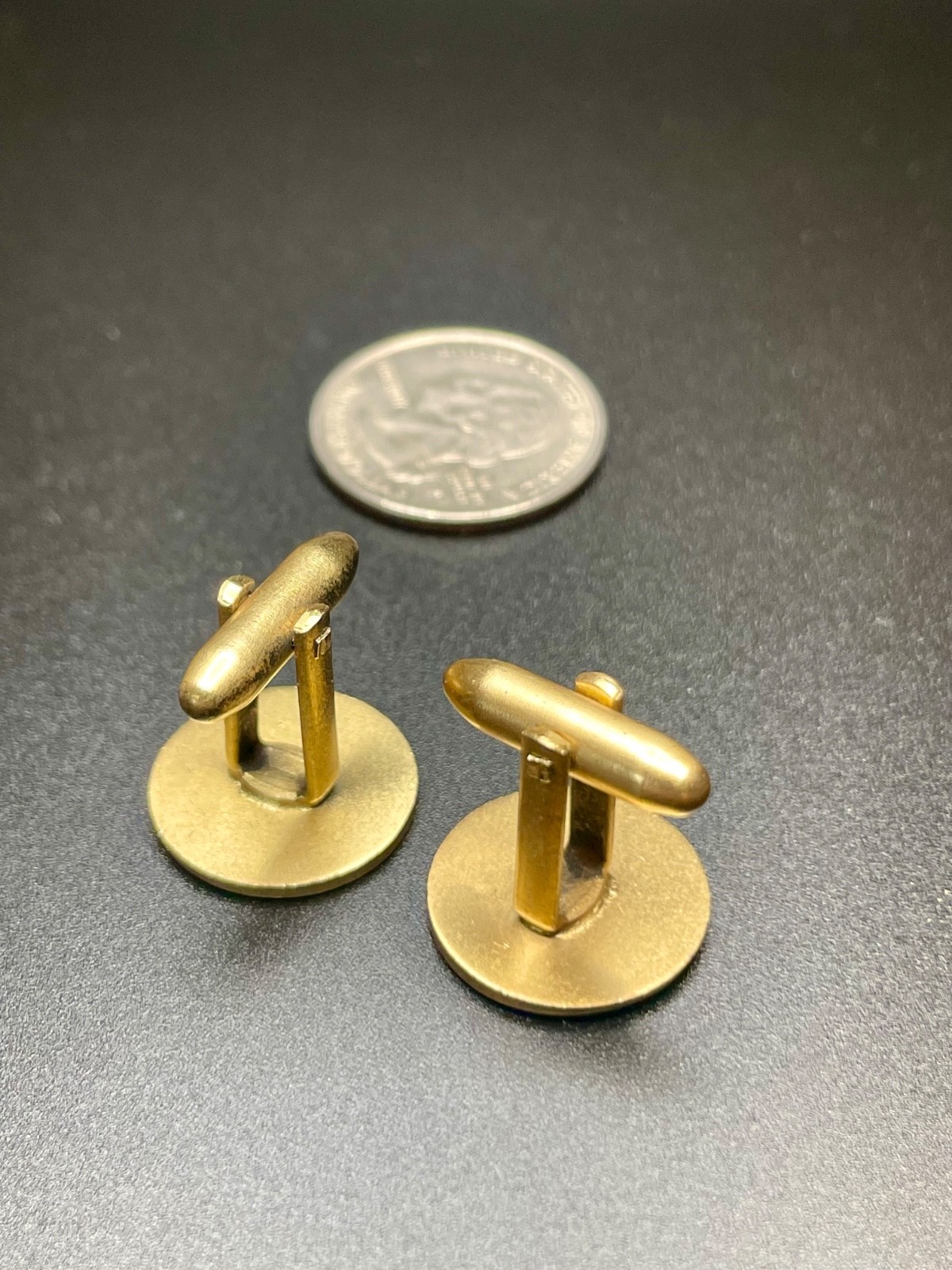 Vintage Capitol Building US Washington DC Gold Tone Cufflinks MCM