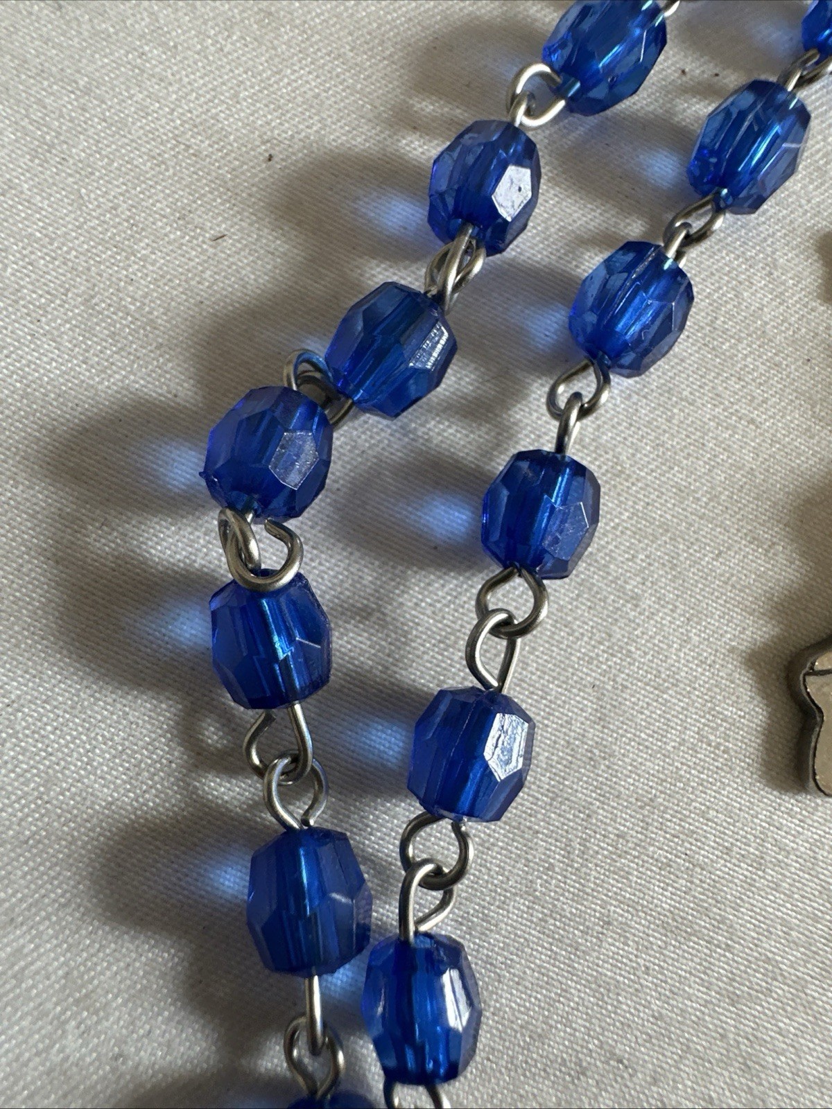 Vintage Rosary Rosaries Catholic Cross Crucifix Religious Prayer Beads Jewelry