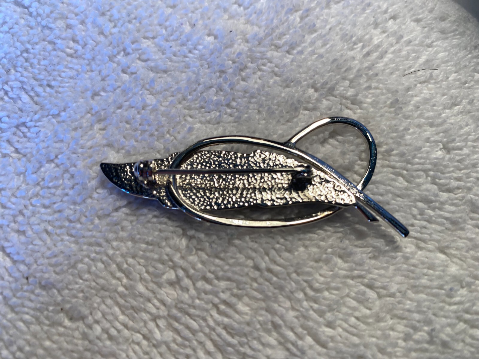 Vintage Ataahua Silver/Blue Pin/Brooch