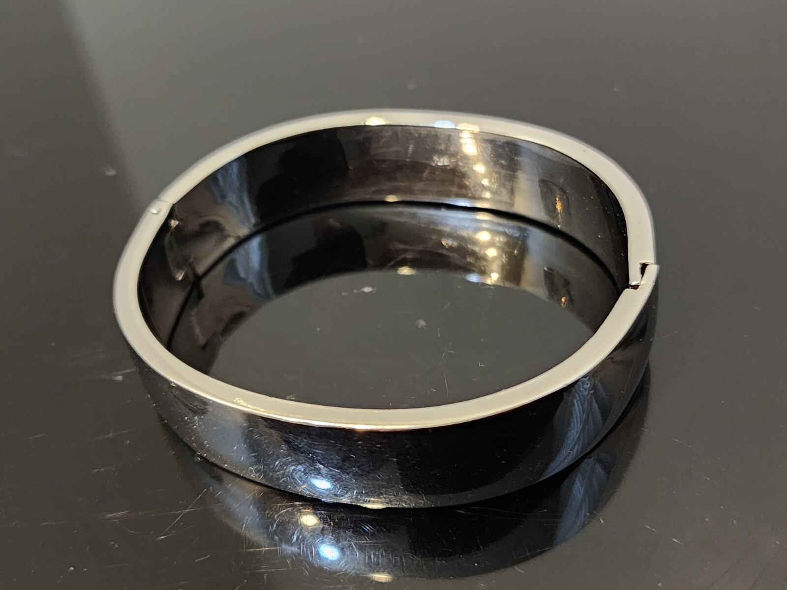 Vintage Sterling Silver Bangle Bracelet MCM Thick and Heavy 64 Grams