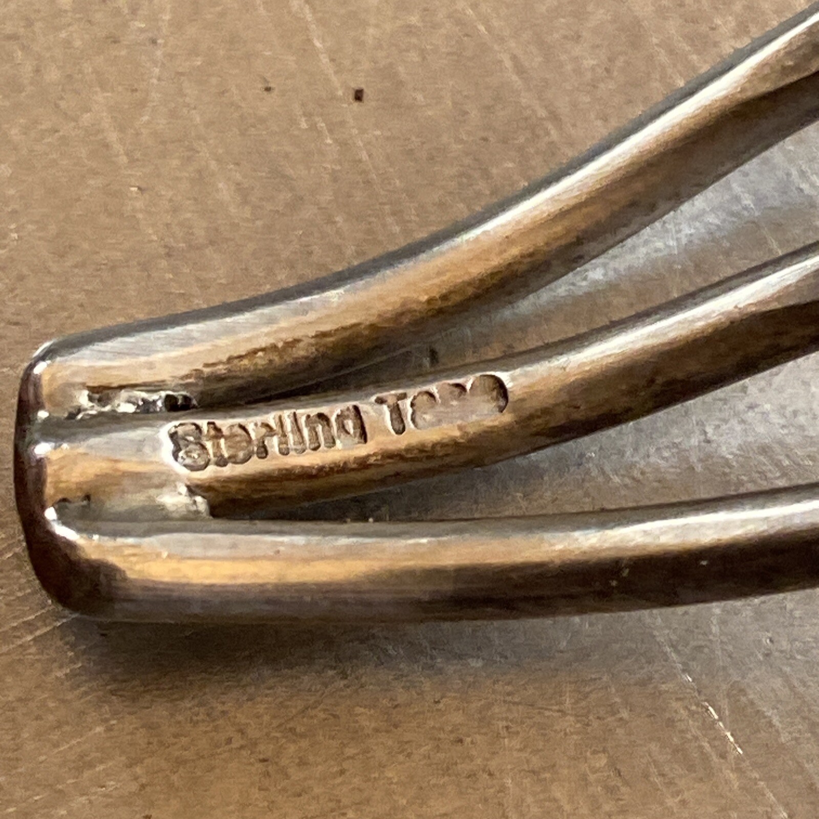 Sterling Silver Mid Century Modern Tri-Twist Cuff Bracelet