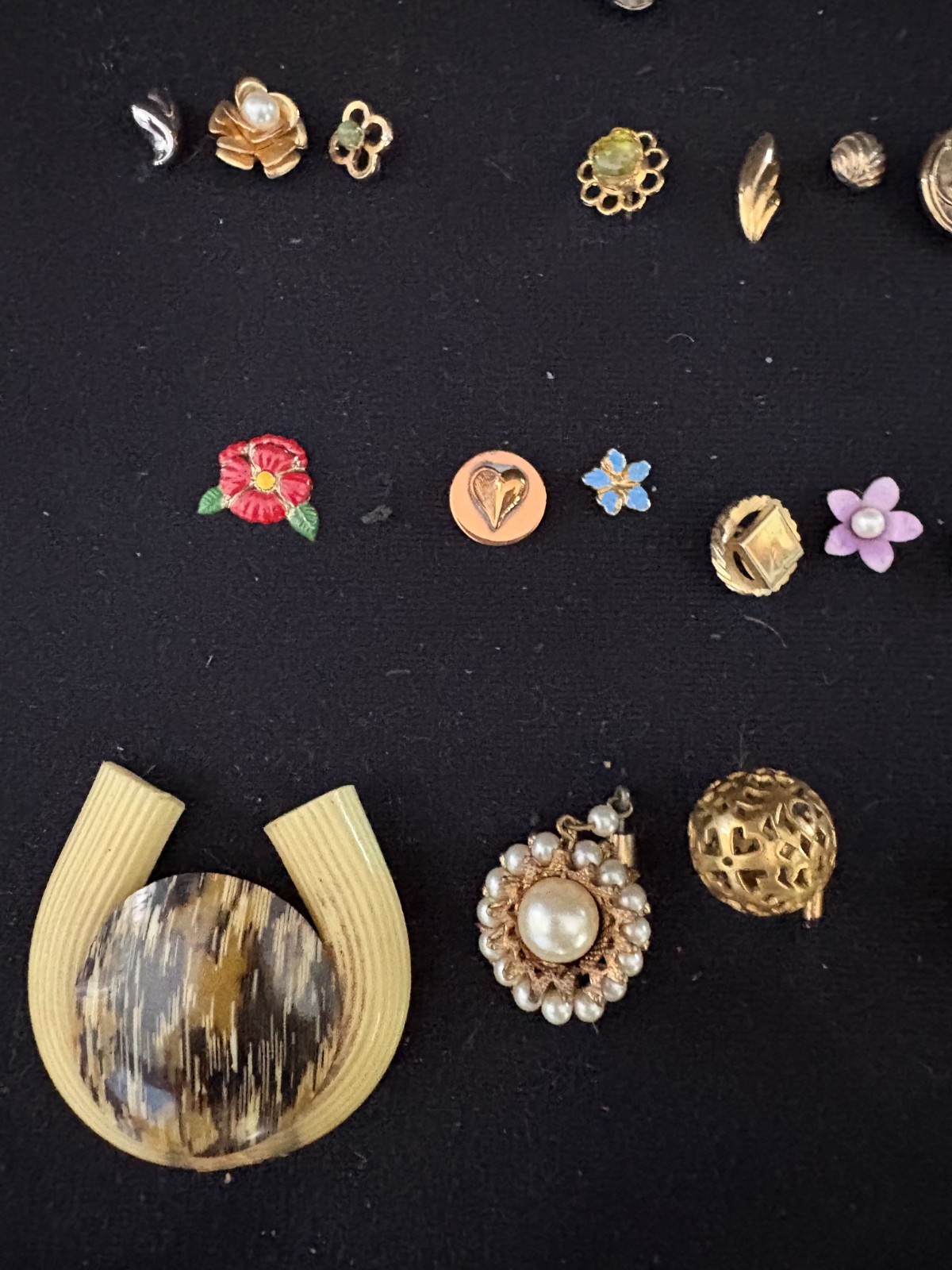 Stick Pin Collection, lot of 114, unique and vintage, hat pins, lapel pins