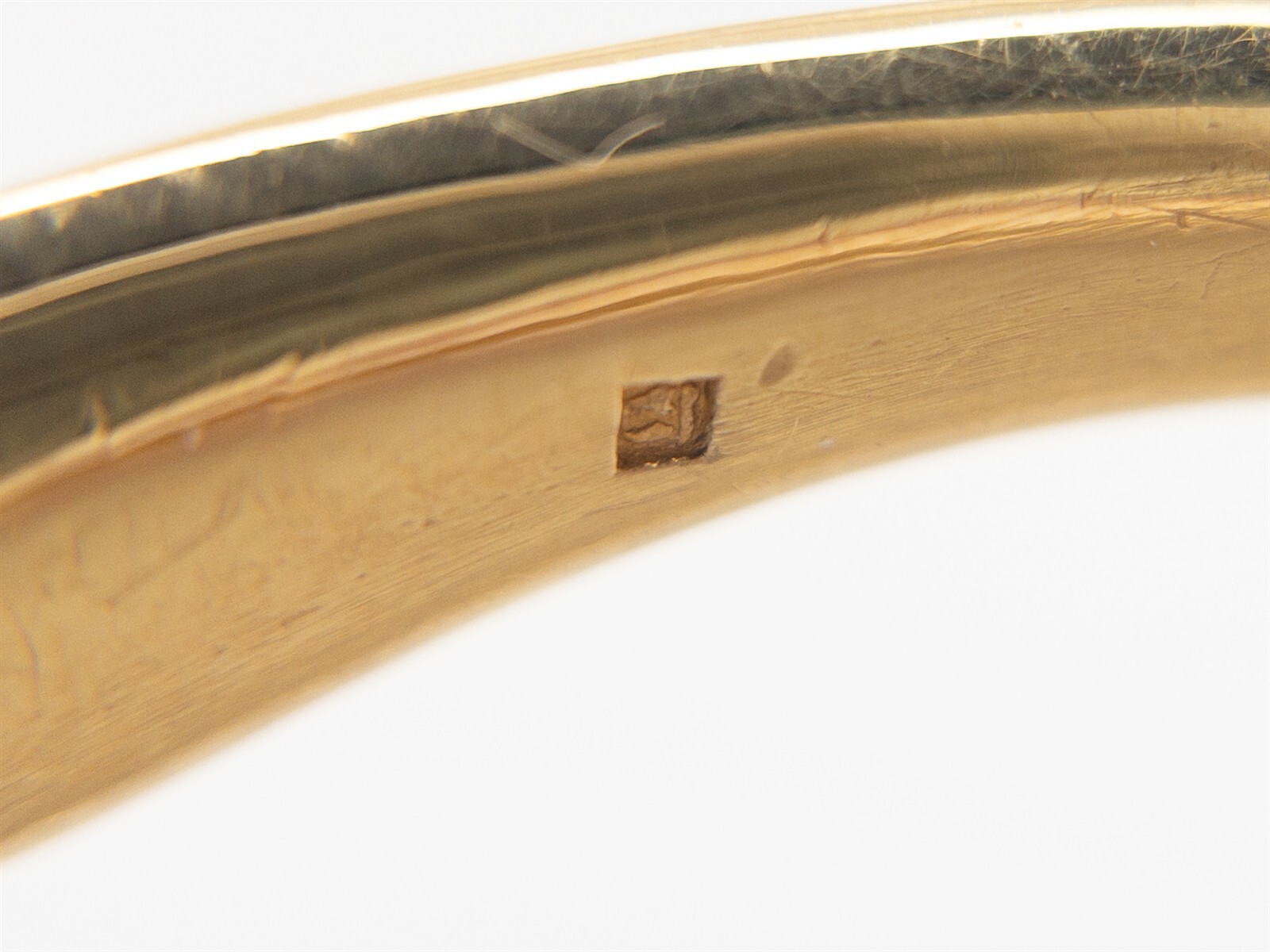 Antique 1920s 2ct Old Rose Cut Diamond 22k Yellow Gold SNAKE Bangle Bracelet 44g