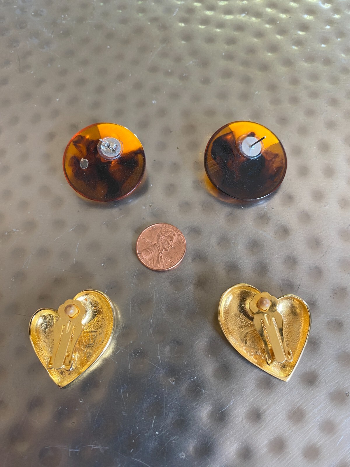 Collection of 60’s, 70’s & 80’s Collectible Vintage Earrings (Trifari, Lucite)
