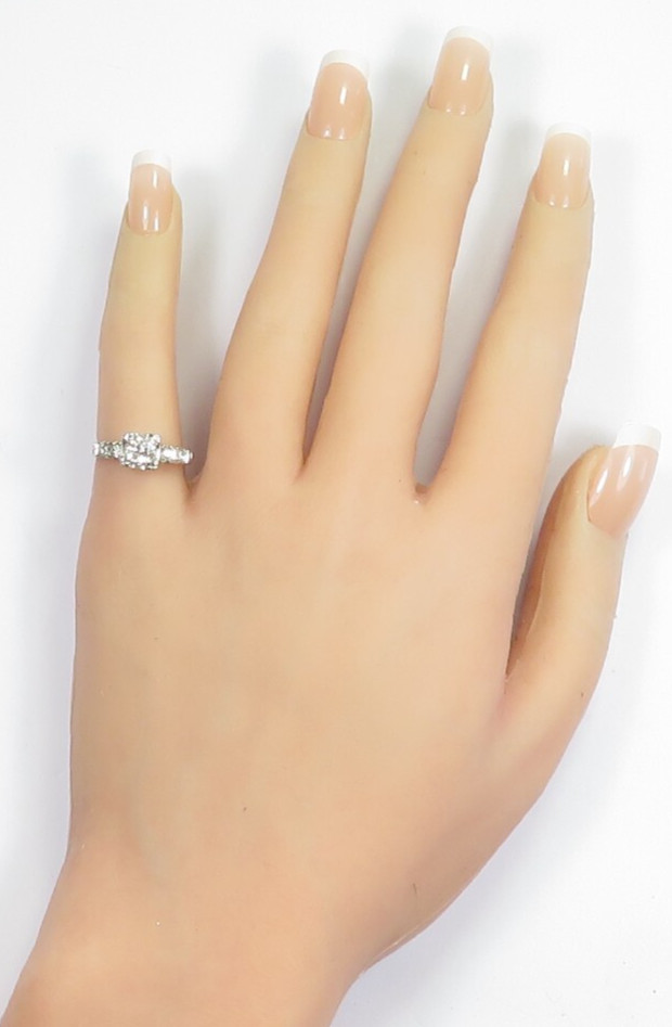 Antique Deco 1920’s European Diamond Engagement 13K Ring Size 5.25 UK-K EGL USA