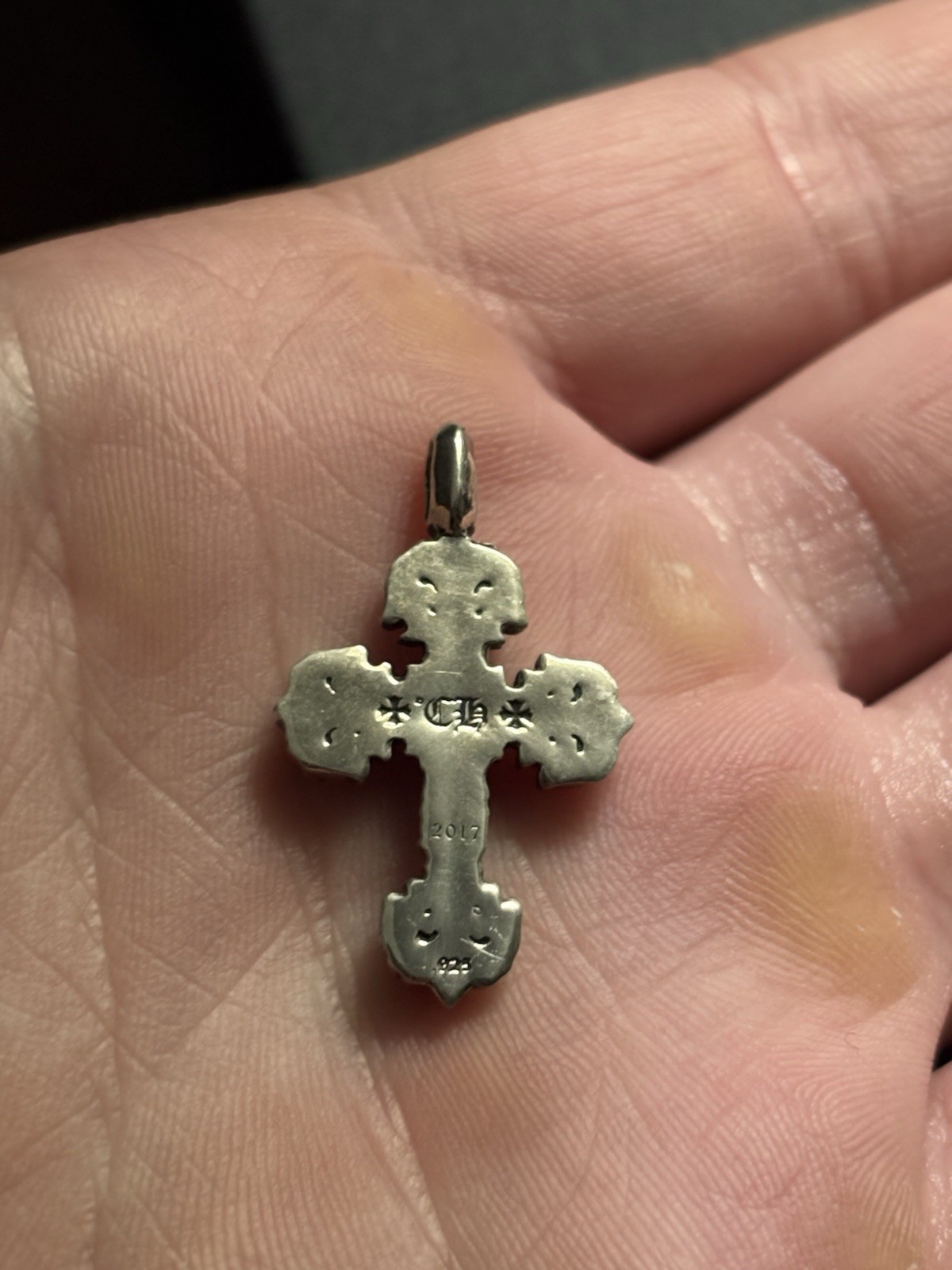 Chrome Hearts 2017 xs filigree pendant