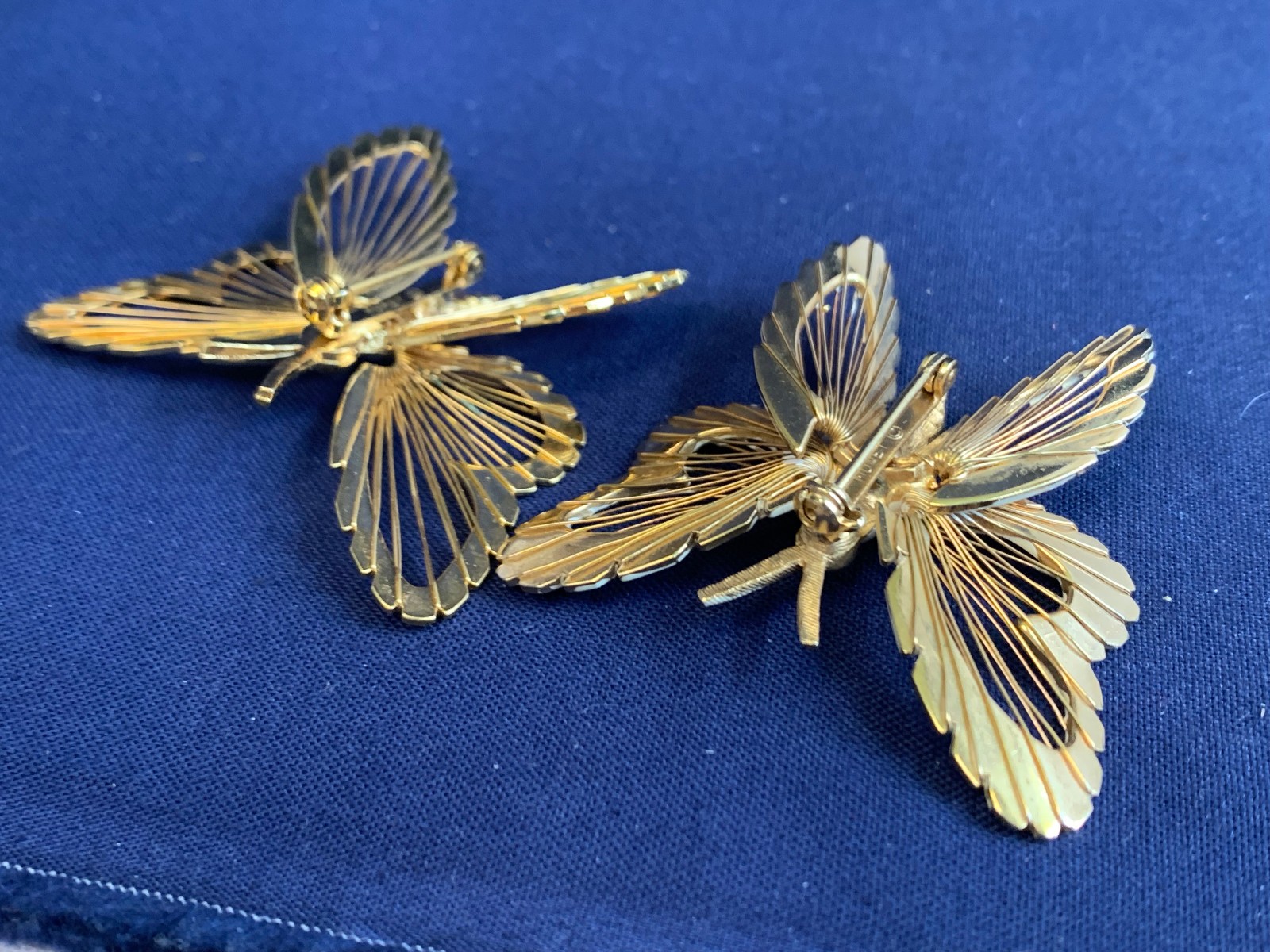 Vtg Butterfly Costume Jewelry Lot Eisenberg Sporrong & Co Trifari Monet Avon
