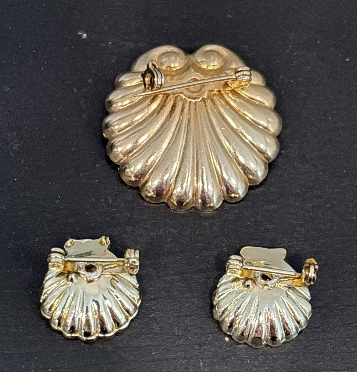 Lot 12 Fashion Jewelry Pins Vintage Now Faux Pearls Shell Leaf Leaves Flowers