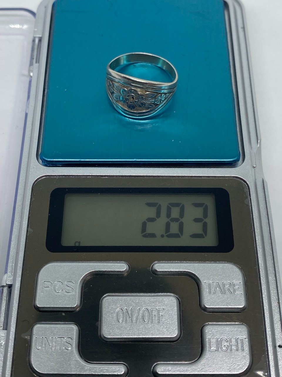 Rings Silver 875 Size 6.75. Weight 2.83 g. Soviet Vintage Jewelry USSR