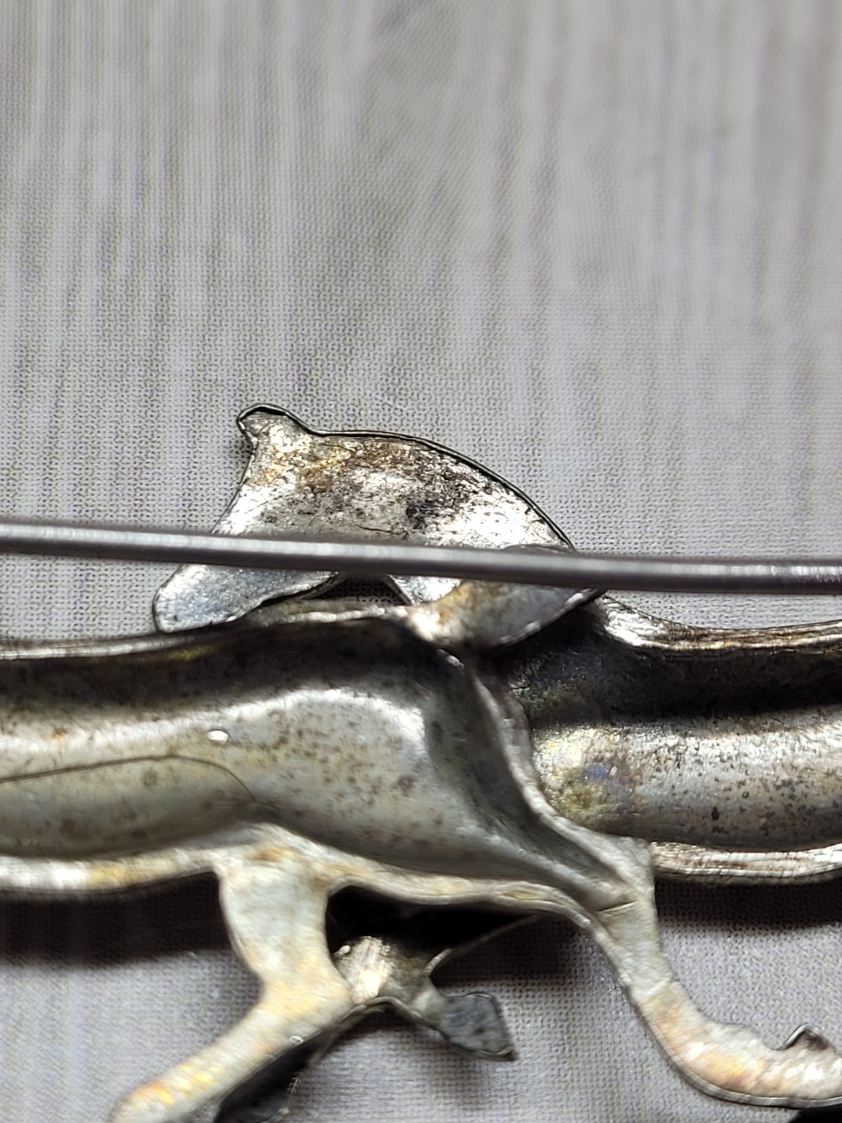 Vintage Sterling Silver Running Horse Brooch 925 Equestrian Pin Tested 6g