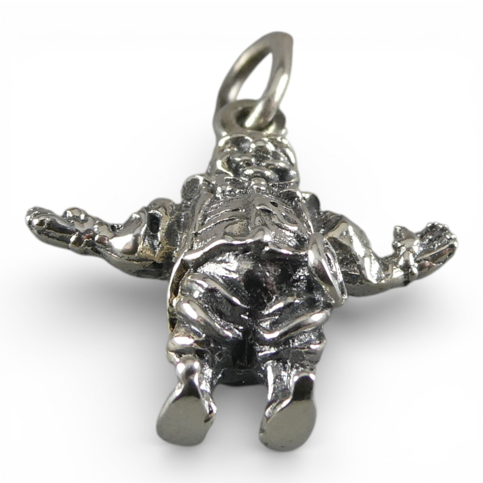 Sterling Silver Oz Munchkin Mayor Charm for Bracelet Vintage