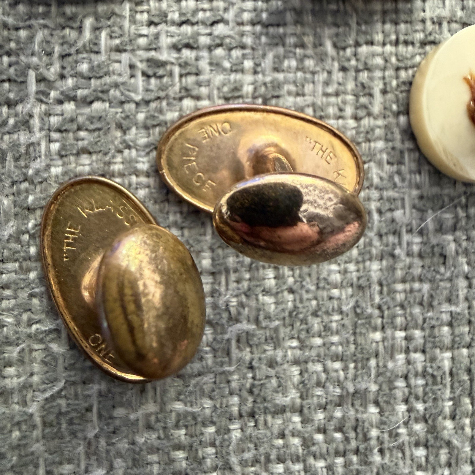 Vintage Men’s Cufflinks & Tie Tacks Lot – Damascene Swank Hickok Unmarked