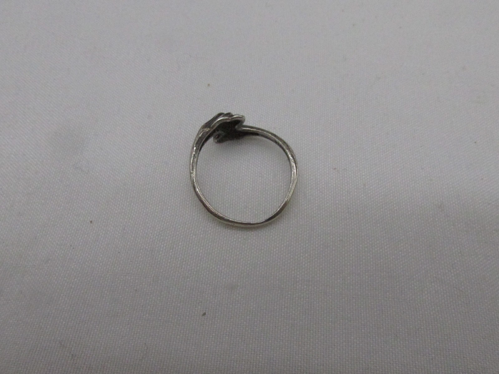 Vintage Sterling Silver Twist Swirl Design Band Style Ring Sz 5.5 #316