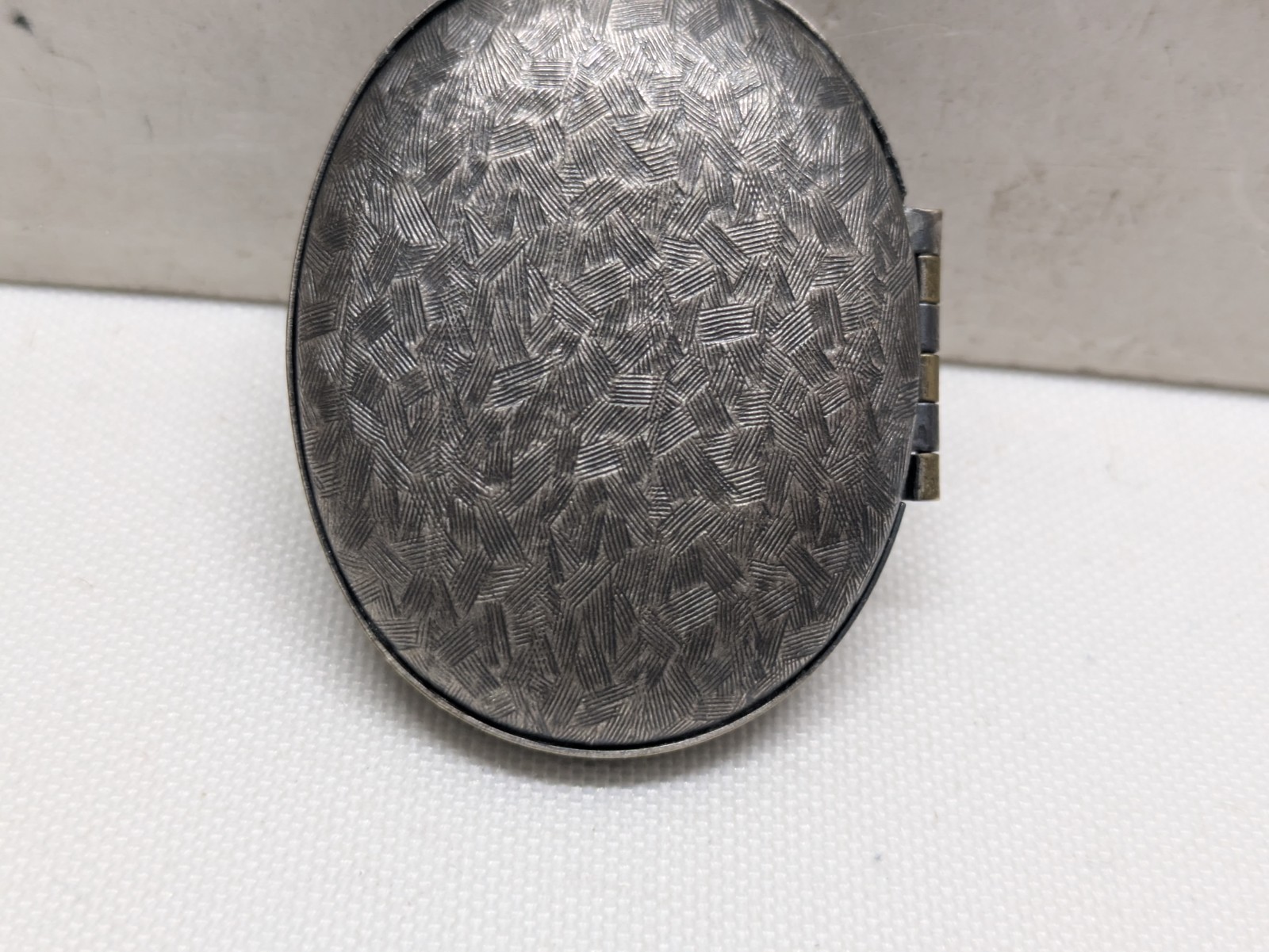 Antique! Art Nouveau Lady Portrait Oval Photo Locket Pendant! 🖼️