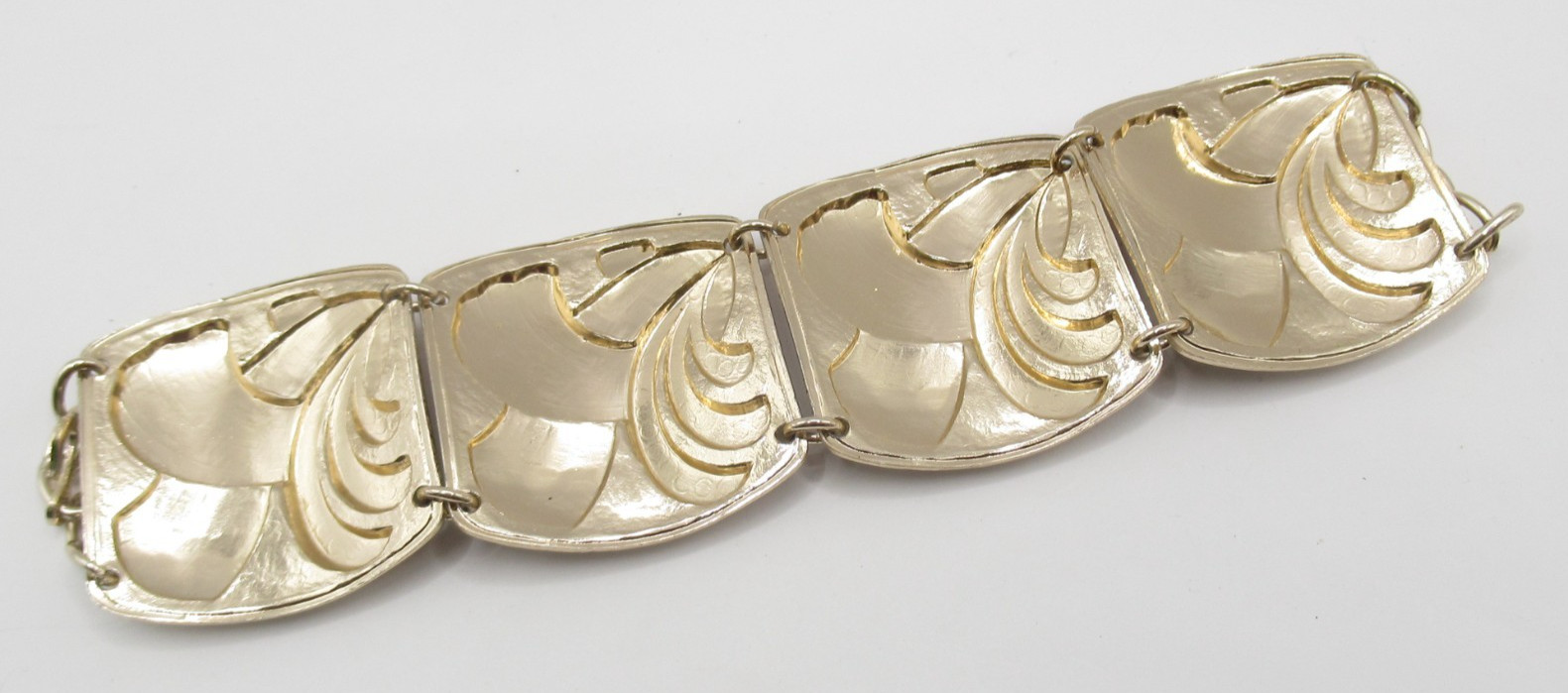 Panel Bracelet Thin Eloxal Aluminum Pink Red Silver Wide Germany