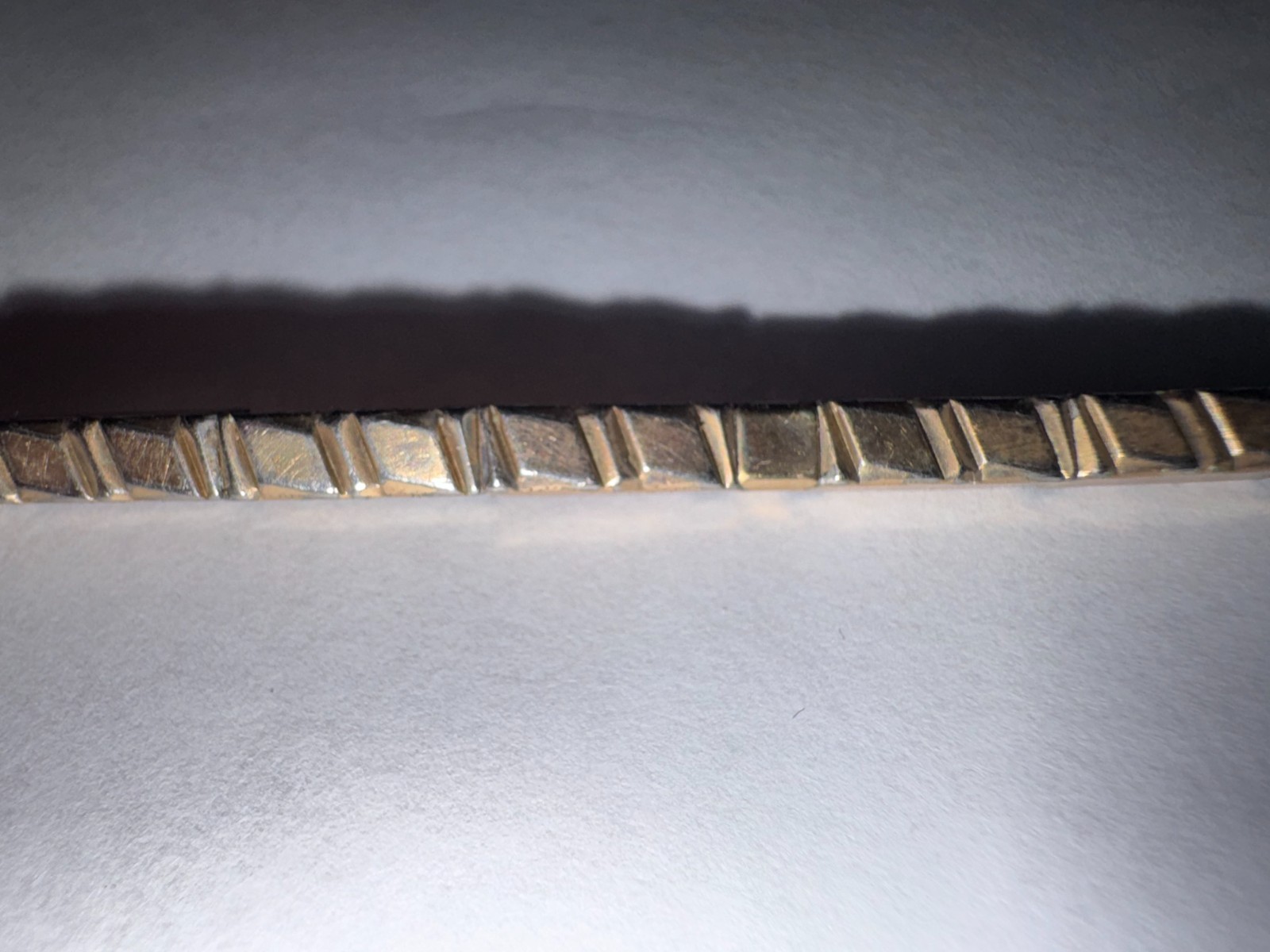 Vintage Gemex gold toned expanding bracelet Made in USA