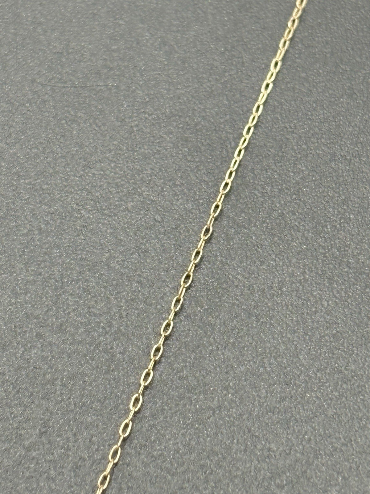 Vintage 18″ Sterling Silver Blue Opal Wave Pendant Necklace E5