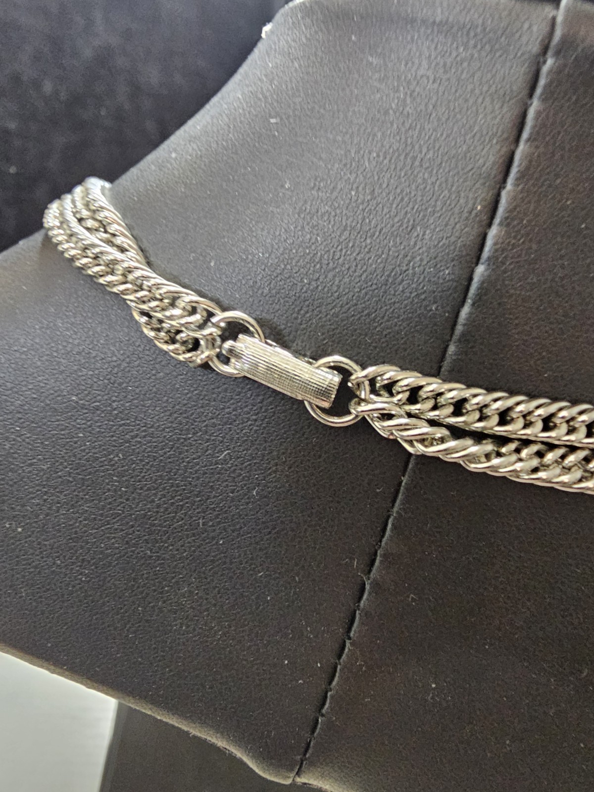Vintage Double Strand Tassel Pendant Necklace 18″ Vintage Estate Jewelry