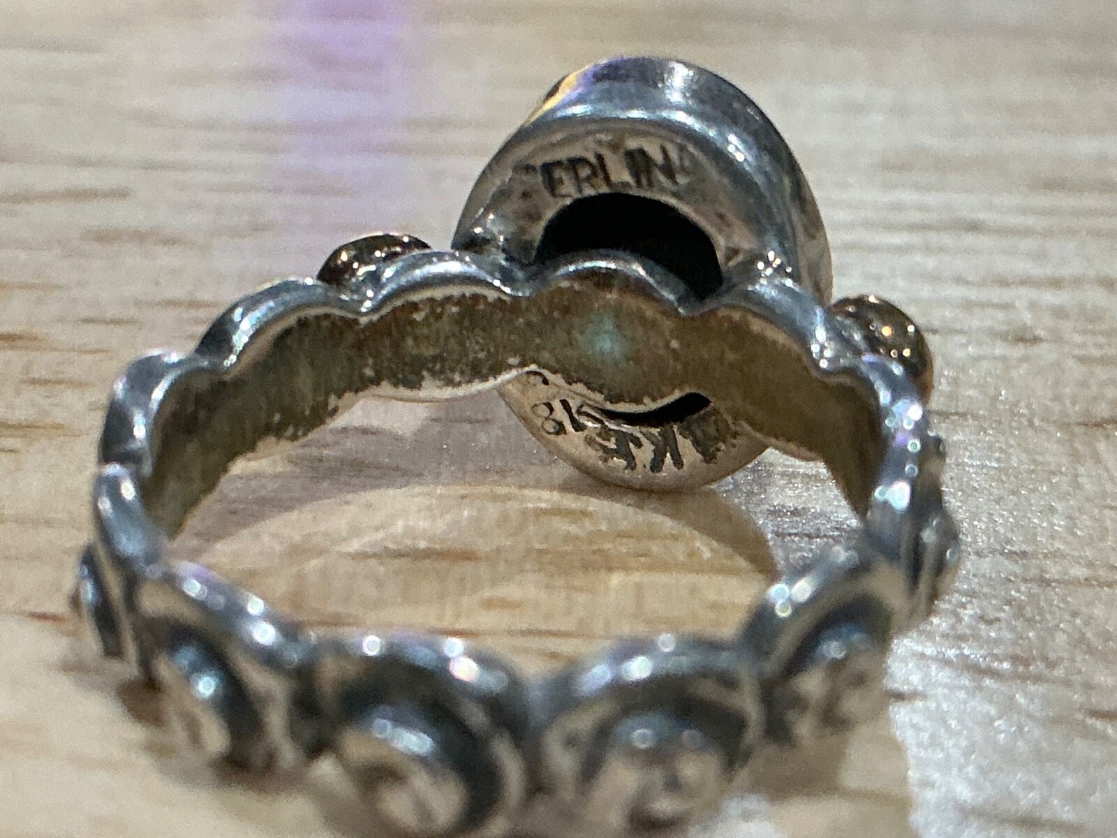 Amy Kahn Russell Ring 18K & 925 Sterling Silver AKR
